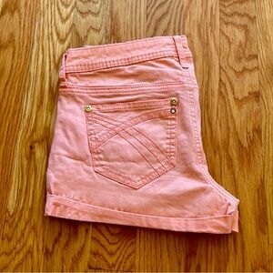 CANDIE'S Peach Colored Shorts